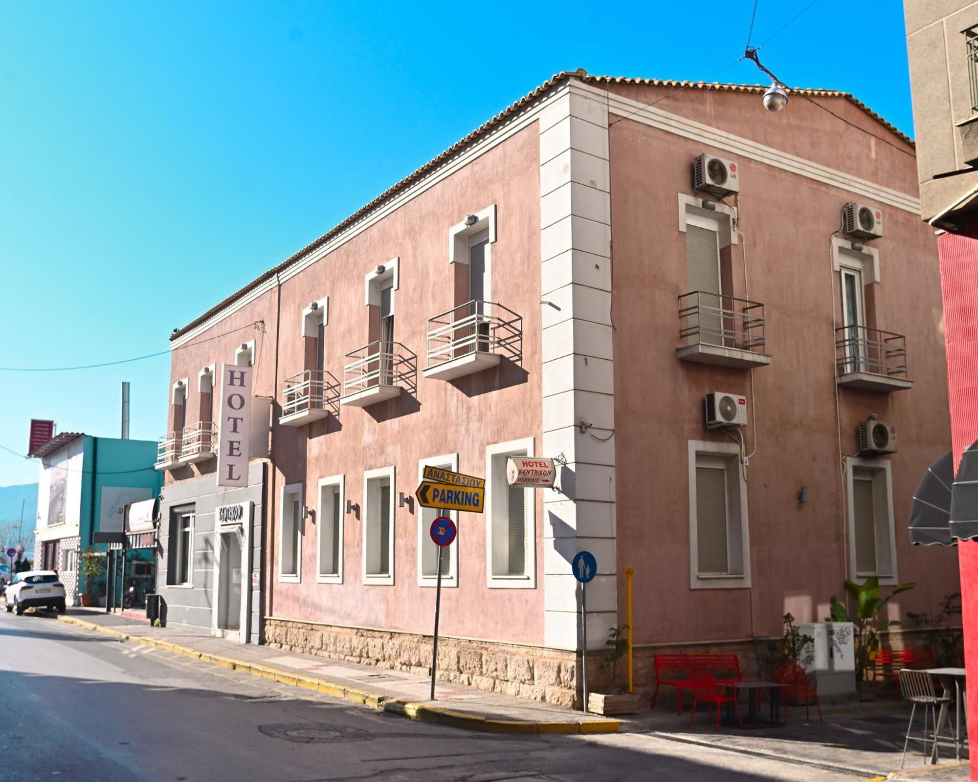 Kentrikon Hotel Chalkida Exterior photo